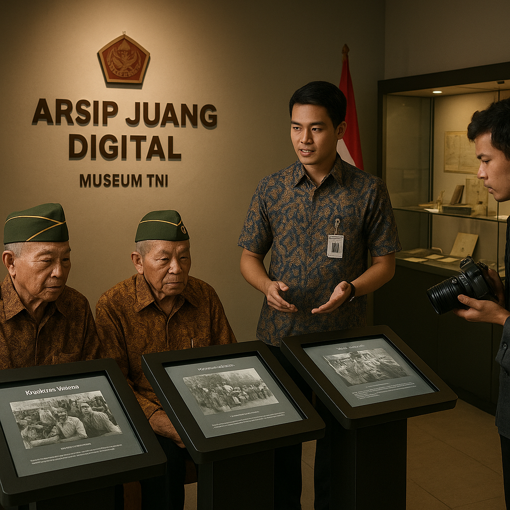 Museum TNI Lengkapi Koleksi Arsip Perang Kemerdekaan dengan Kesaksian Digital Veteran