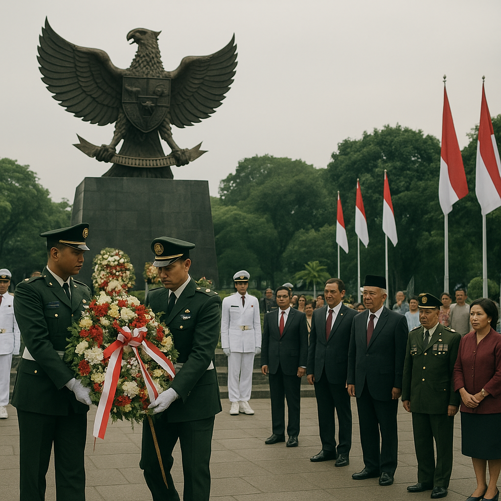 Upacara Peringatan Hari Kesaktian Pancasila 2026 Digelar di Monumen Pancasila Sakti