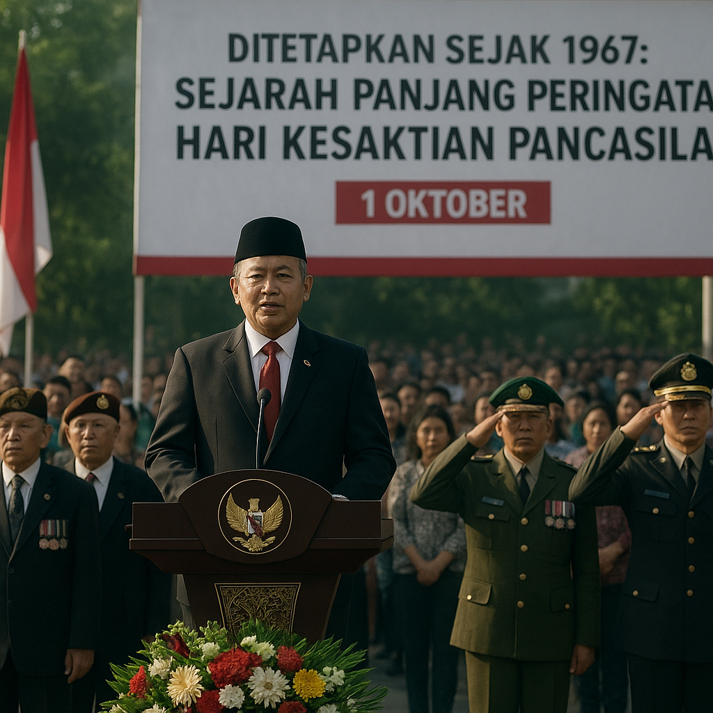 Ditetapkan Sejak 1967: Sejarah Panjang Peringatan Hari Kesaktian Pancasila