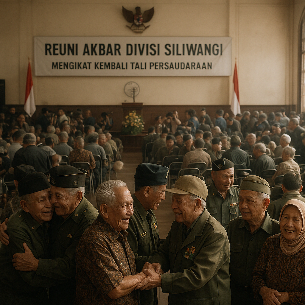 Reuni Akbar Divisi Siliwangi: Mengikat Kembali Tali Persaudaraan Para Veteran