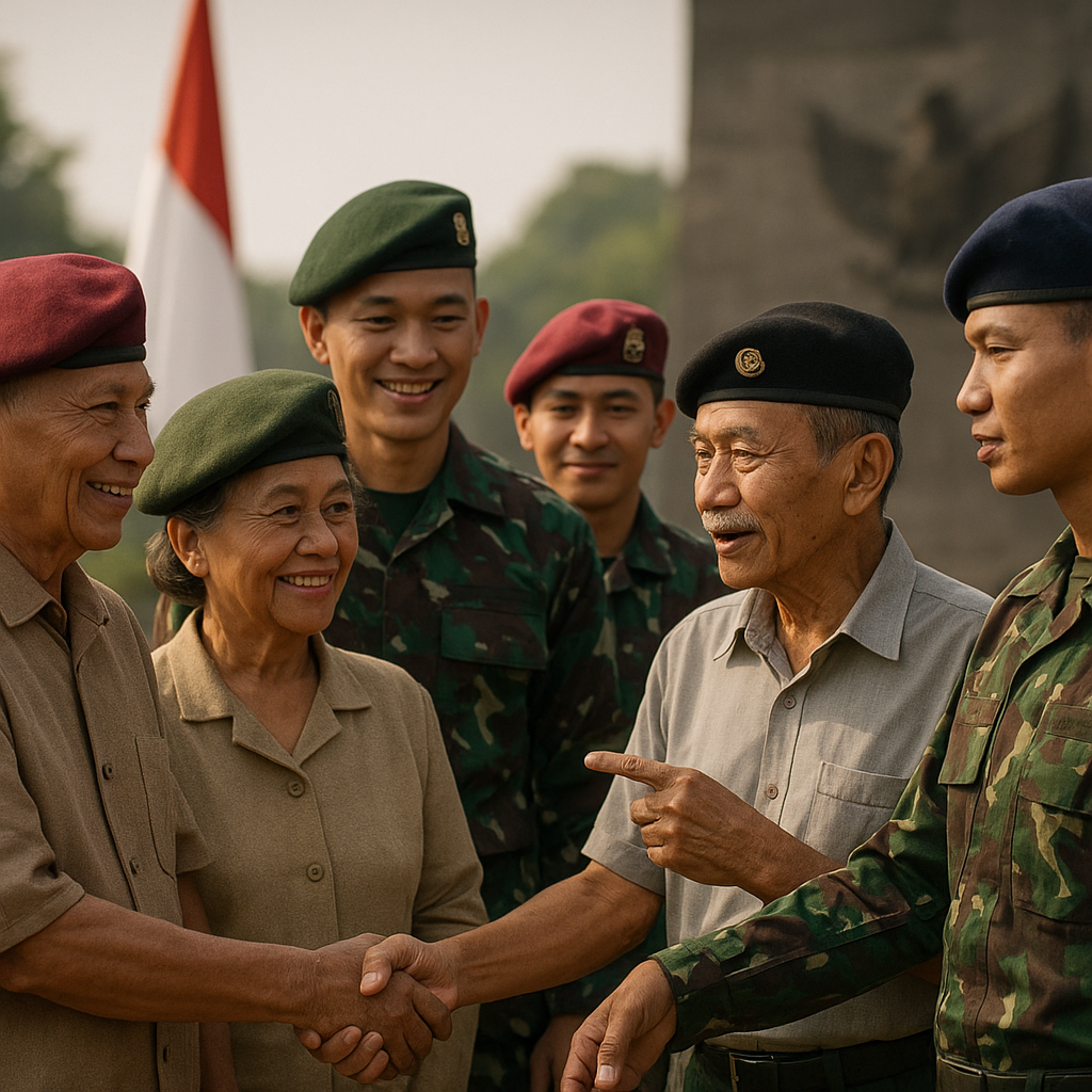 Mengenal Tradisi Baret TNI: Warna, Korps, dan Kehormatan Prajurit