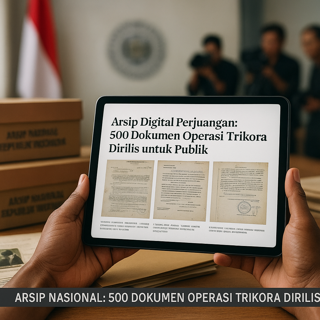 Arsip Digital Perjuangan: 500 Dokumen Operasi Trikora Dirilis untuk Publik