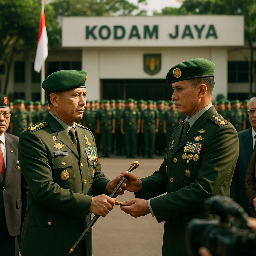 Upacara Penghormatan Pergantian Pimpinan Kodam Jaya, Sebuah Tradisi Penuh Makna
