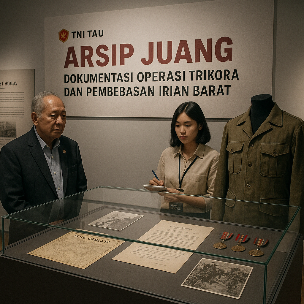 Arsip Juang: Dokumentasi Operasi Trikora dan Pembebasan Irian Barat Dipamerkan di Museum TNI