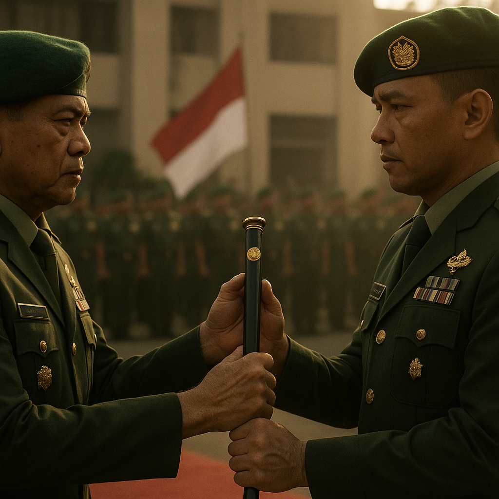 Tongkat Komando untuk Pangdam Baru: Melanjutkan Estafet Kepemimpinan di Wilayah