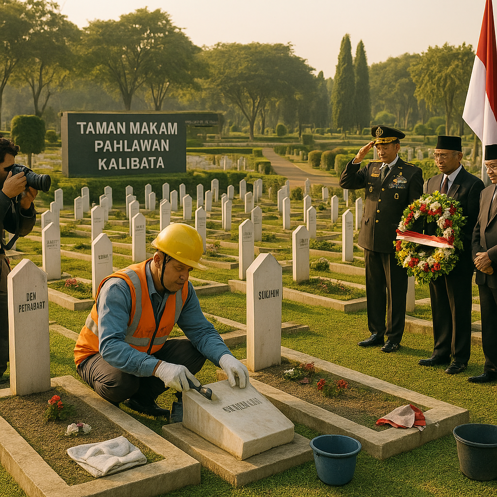 Pemugaran Makam Pahlawan Nasional di TMP Kalibata, Wujud Penghormatan Abadi Negara