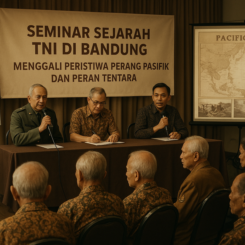 Seminar Sejarah TNI di Bandung: Menggali Peristiwa Perang Pasifik dan Peran Tentara