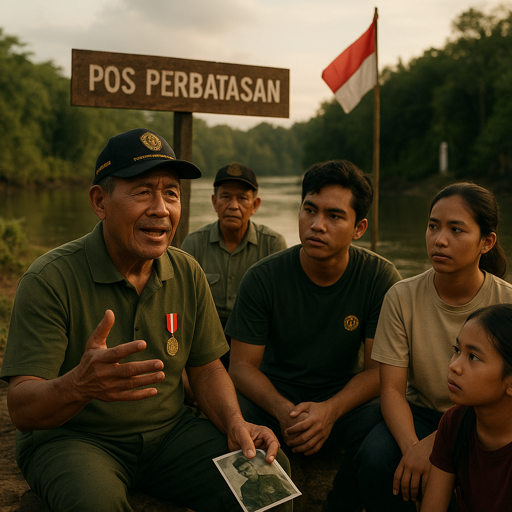 Purnawirawan TNI AD Bagi Kisah Pengabdian di Perbatasan: Menjaga NKRI dengan Sepenuh Hati