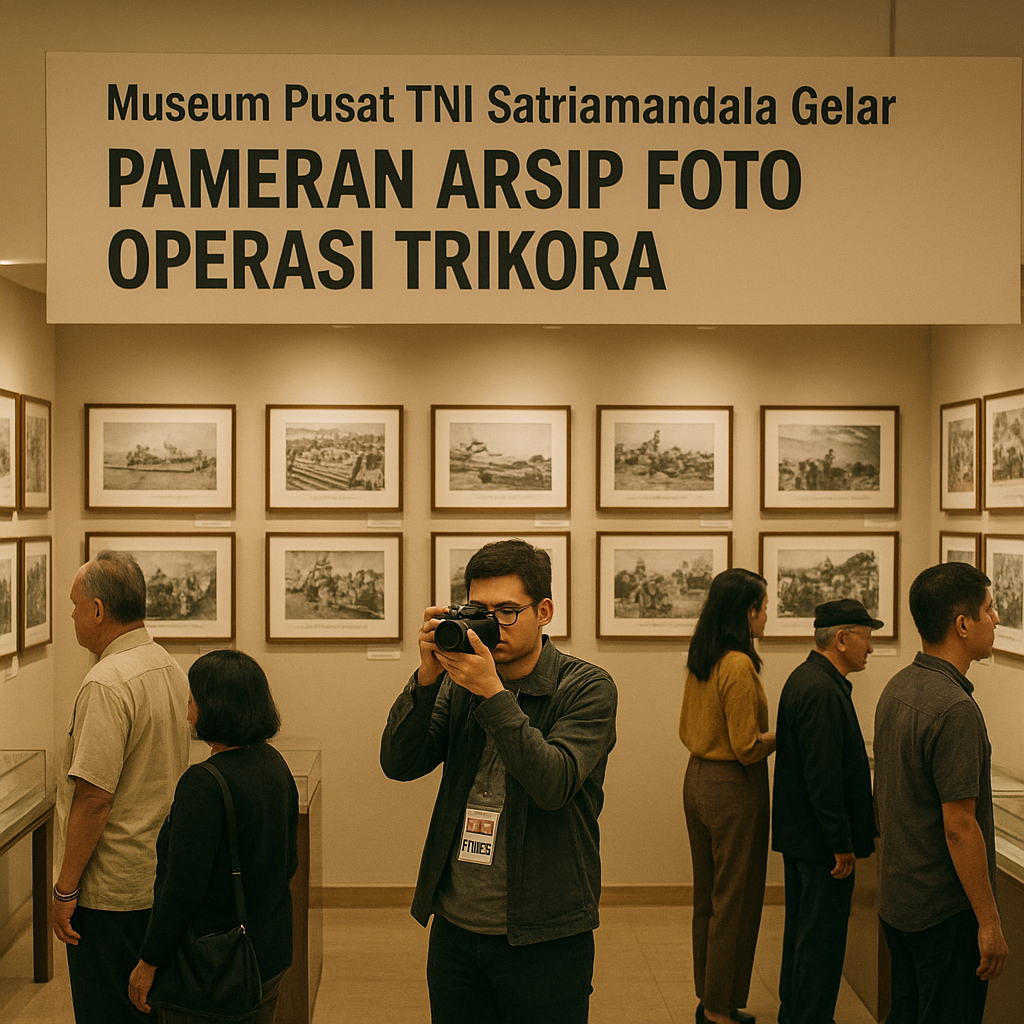 Museum Pusat TNI Satriamandala Gelar Pameran Arsip Foto Operasi Trikora