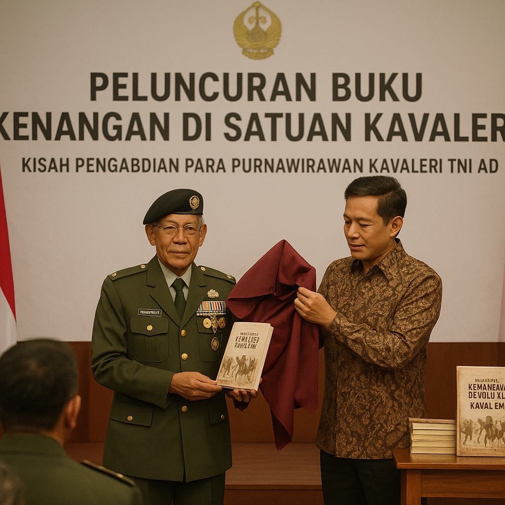 Peluncuran Buku 'Kenangan di Satuan Kavaleri': Kisah Pengabdian Para Purnawirawan Kavaleri TNI AD
