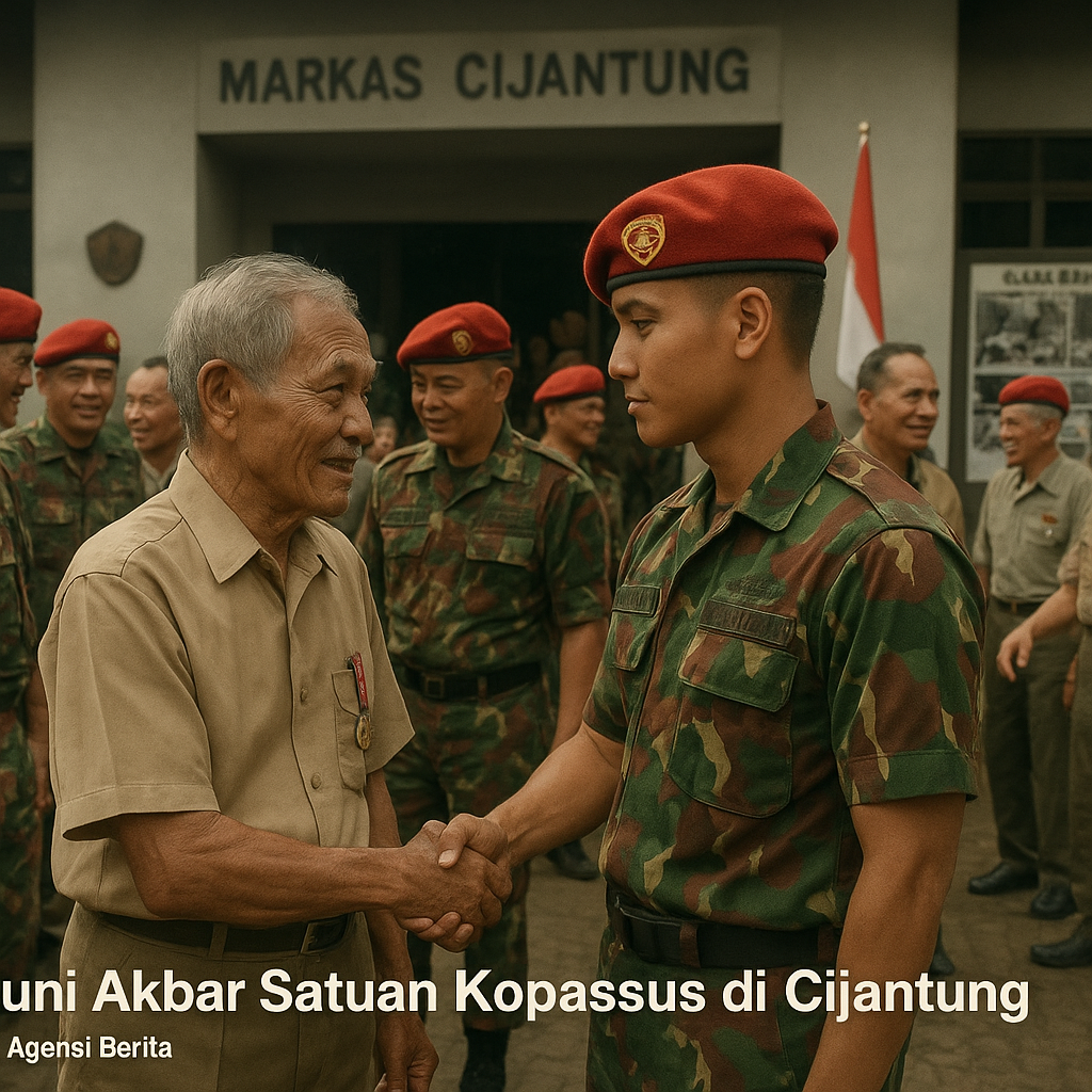Reuni Akbar Satuan Kopassus di Cijantung, Kenangan Latihan Tempur dihabiskan
