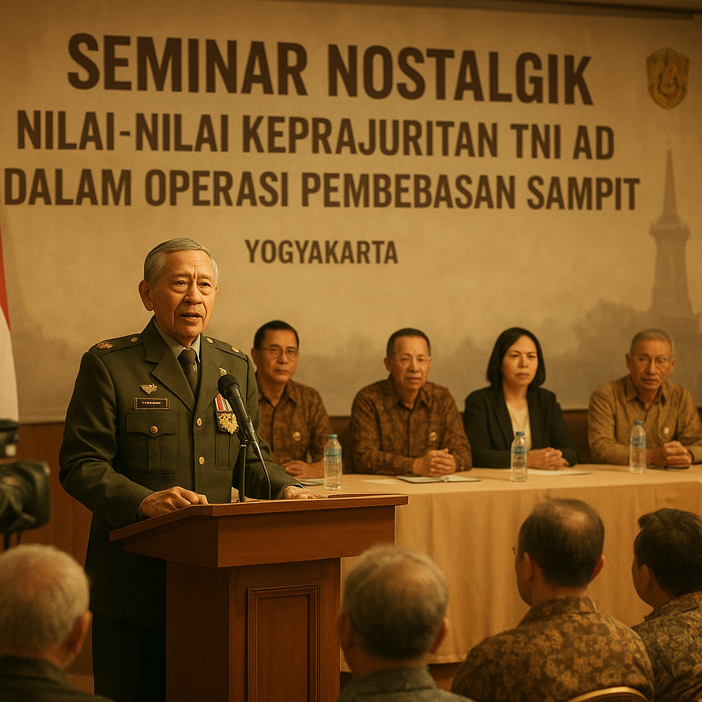 Seminar Nostalgik: Nilai-Nilai Keprajuritan TNI AD dalam Operasi Pembebasan Sampit