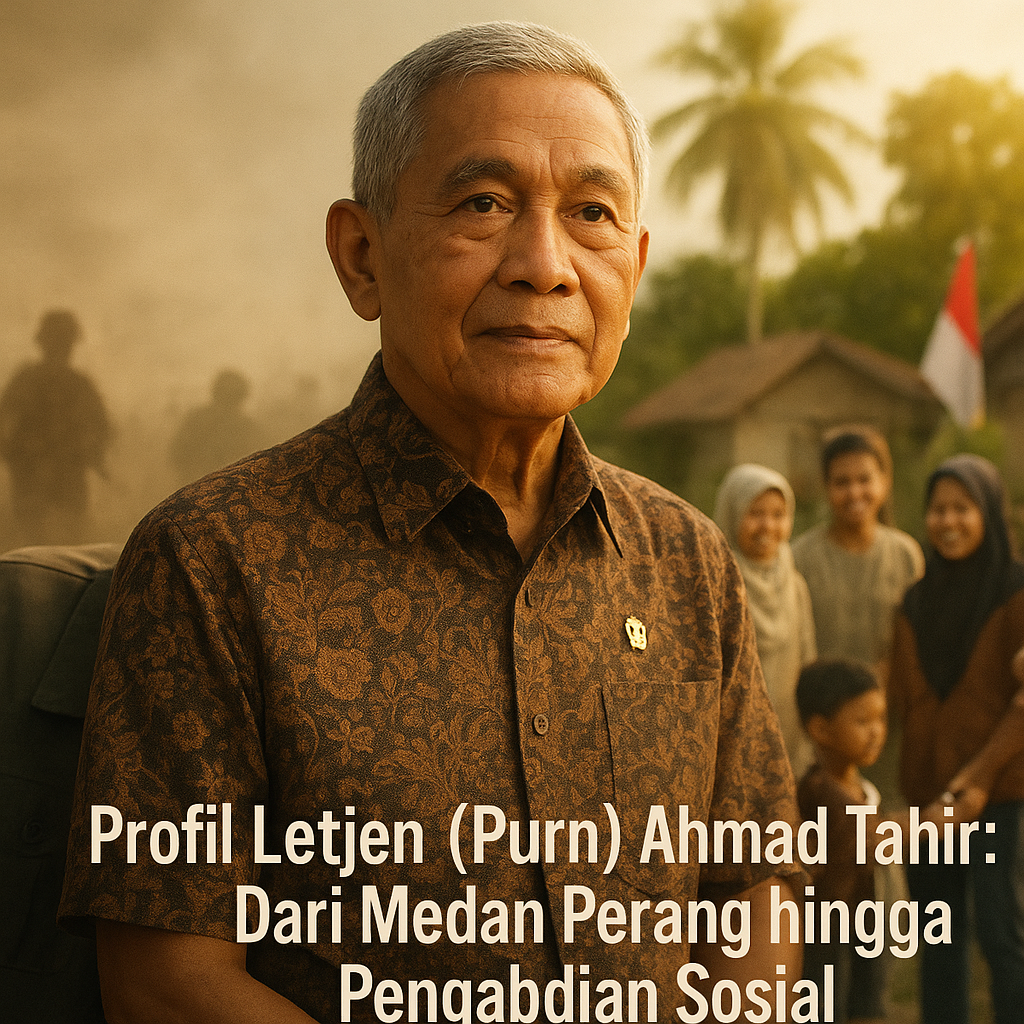 Profil Letjen (Purn) Ahmad Tahir: Dari Medan Perang hingga Pengabdian Sosial