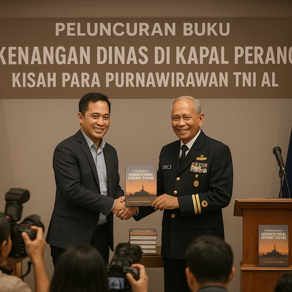 Peluncuran Buku 'Kenangan Dinas di Kapal Perang: Kisah Para Purnawirawan TNI AL'