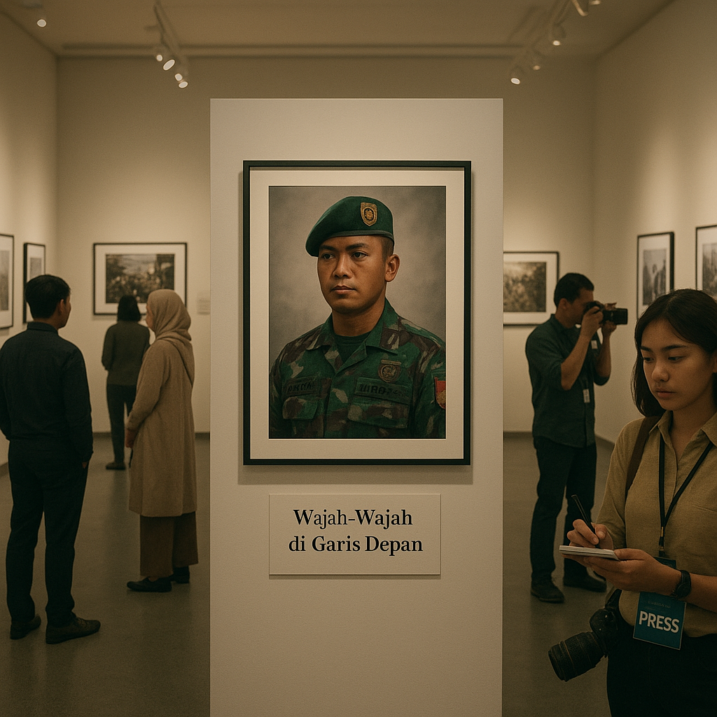 Pameran Foto 'Wajah-Wajah di Garis Depan': Mengabadikan Momen Prajurit di Medan Tugas