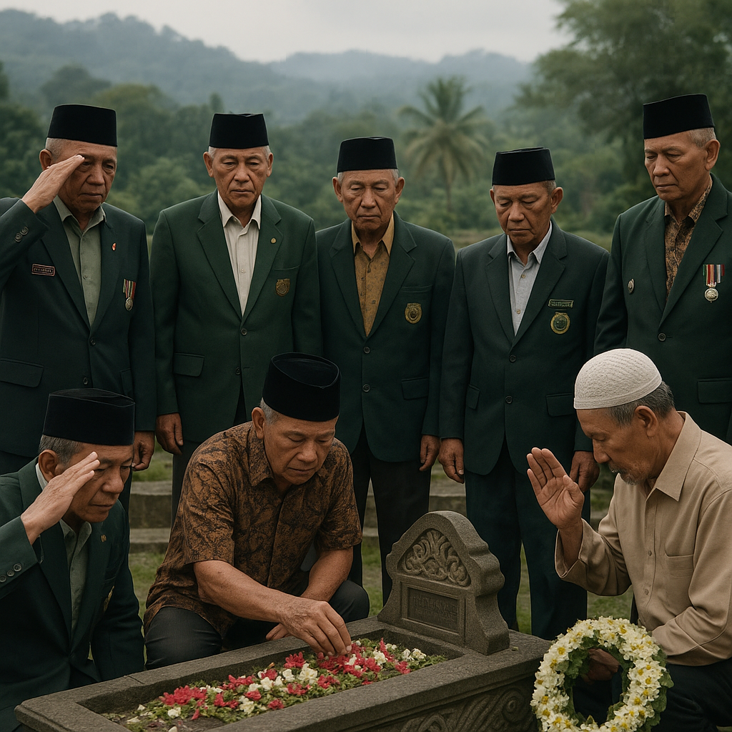 Purnawirawan TNI AD Kumpul di Bandung, Ziarah ke Makam Leluhur Siliwangi