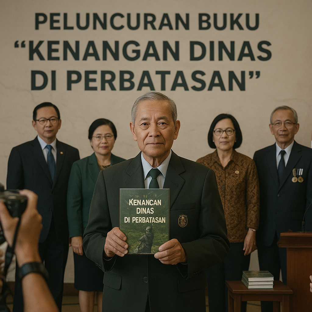 Peluncuran Buku 'Kenangan Dinas di Perbatasan' Kisah Pengabdian Purnawirawan TNI