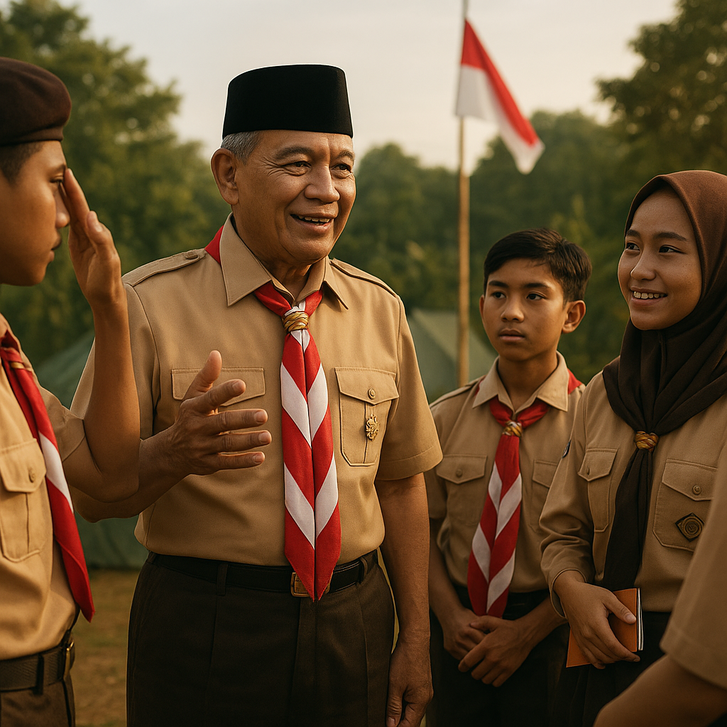 Profil Purnawirawan Jenderal TNI (Purn) yang Kini Aktif Membina Generasi Muda lewat Pramuka